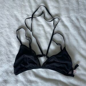 Victoria's Secret Black Strappy Bra